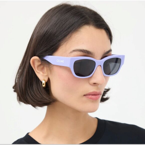 Final Price! Celine CL40197U 78A Shiny Lilac Sunglasses - Picture 3 of 14